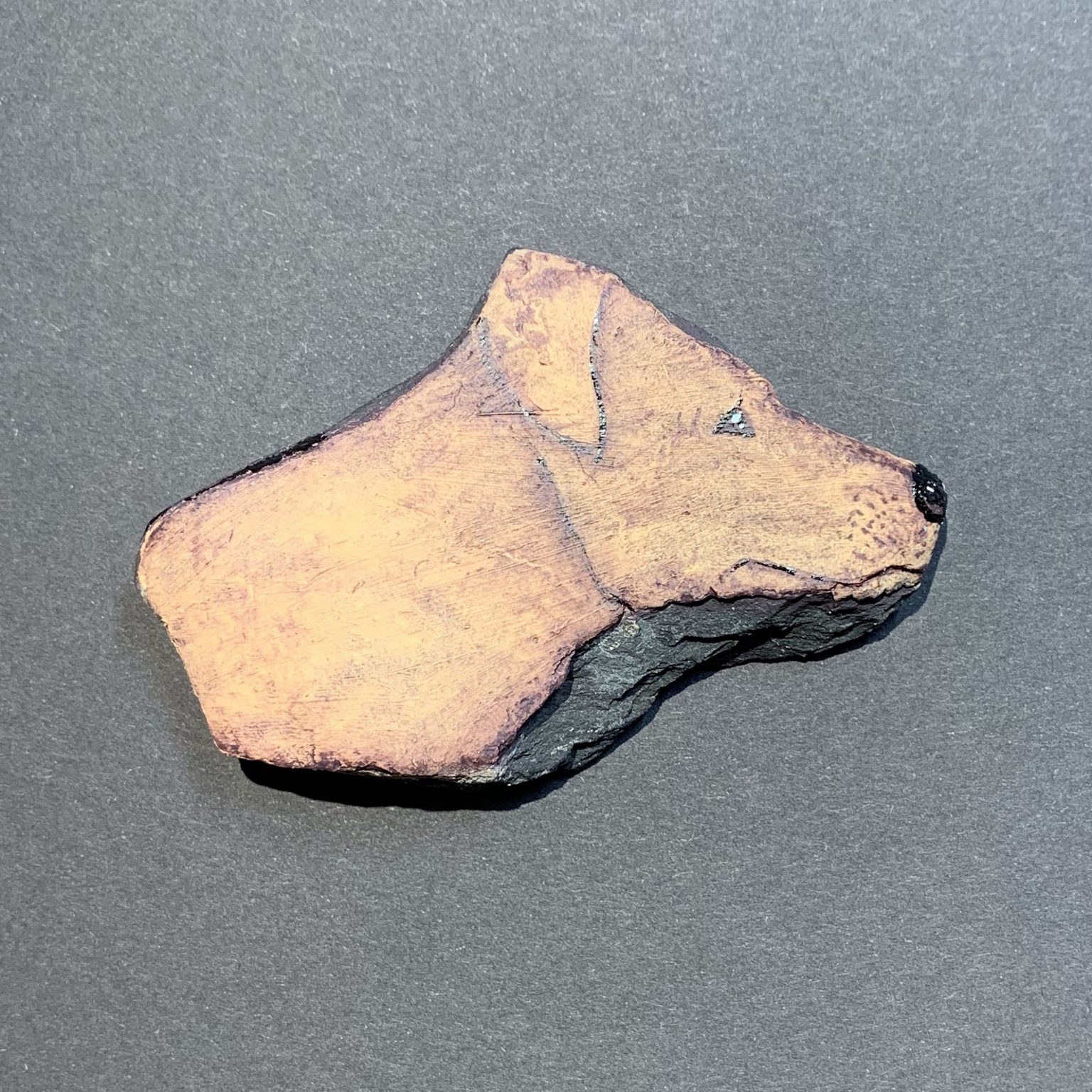 DUD-STEINE - Hunde auf Stein Labrador